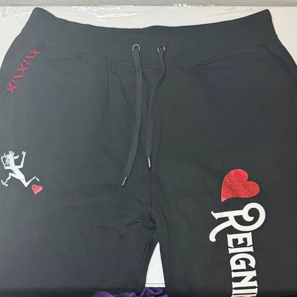 Reigning-champ Men's Black Joggers-tracksuits